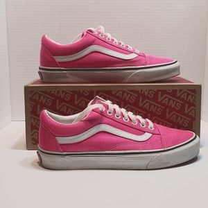 Pre-Owned, Old Skool, Neon Knockout Pink, Womens 8.5 VANS